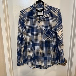American Eagle Women’s Flannel - Boyfriend Fit